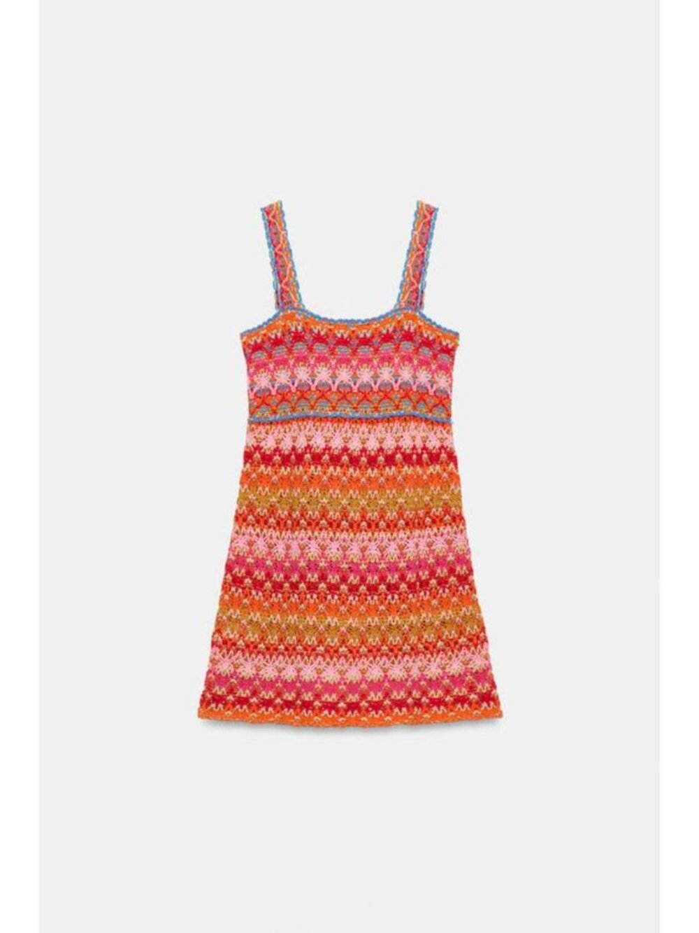 ZARA SHORT KNIT DRESS - Picture 5 of 6